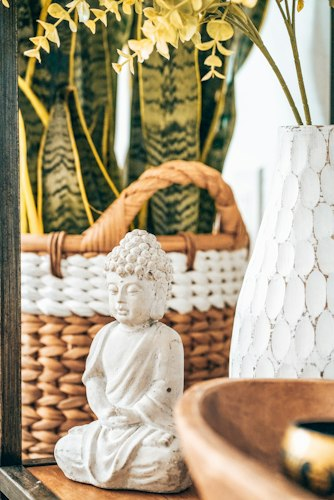 Golden Dragon Feng Shui Statue